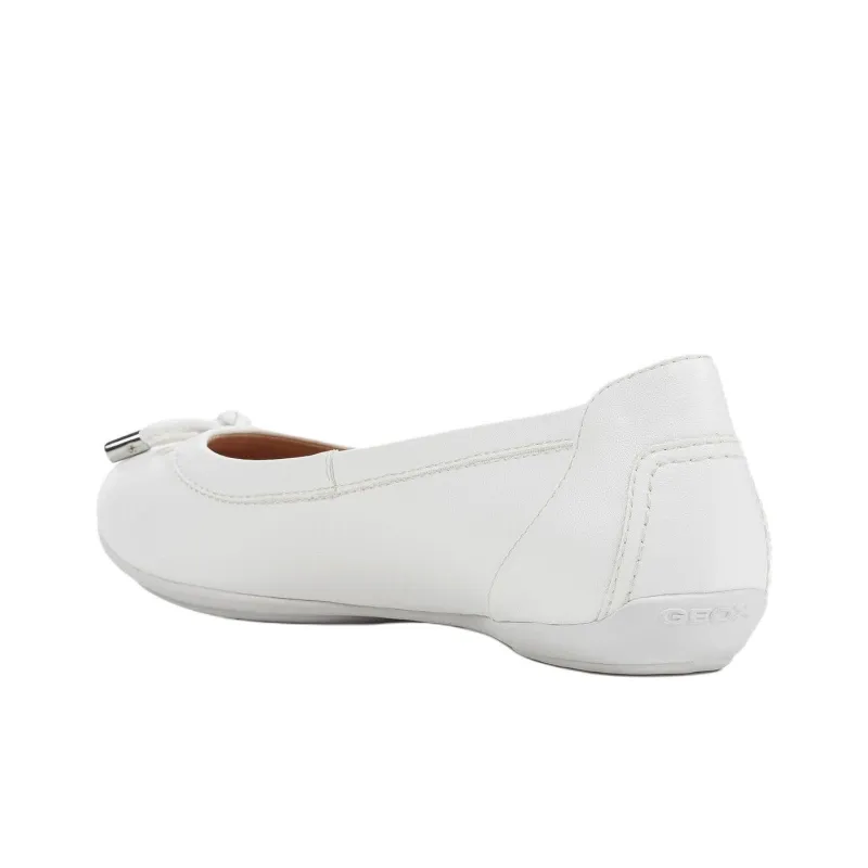 GEOX Charlene Casual Single Shoes Women's White-2