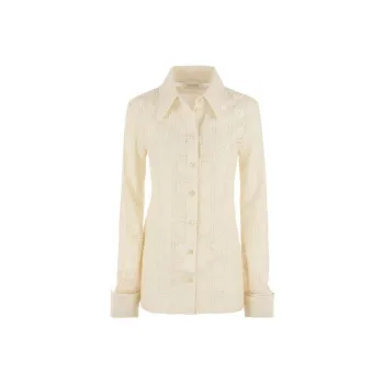 SportMax Floral Patterned Buttoned Shirt