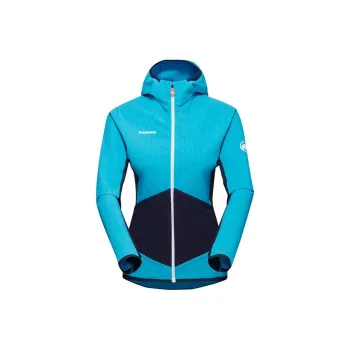 MAMMUT Eiger Jackets Coats Women's Sky Blue/Night Black