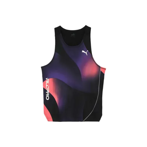 PUMA ALL PRO AOP SINGLET Basketball Jersey Men's Black