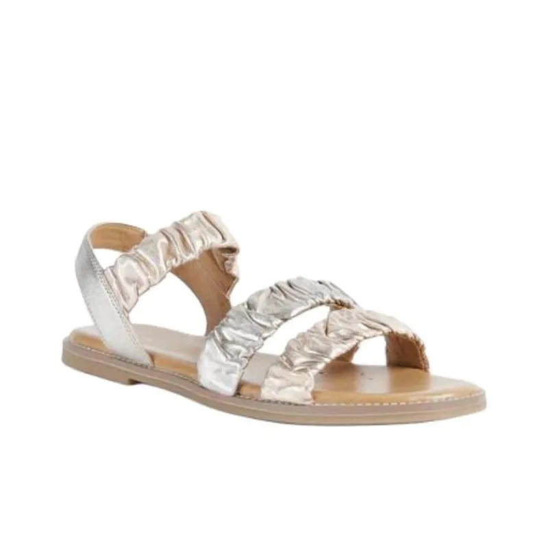 GEOX Naileen One Strap Sandals Women's Ecru-2