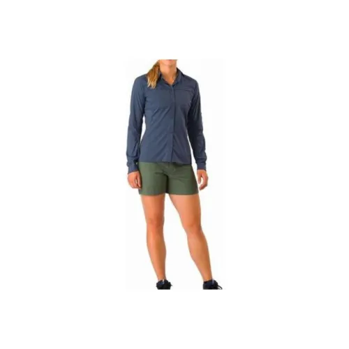 Arcteryx VEILANCE FERMAT Shirts Women's Blue
