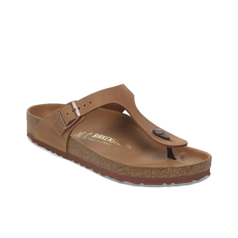 Birkenstock Gizeh Flip Flops Unisex Brown Narrow-1