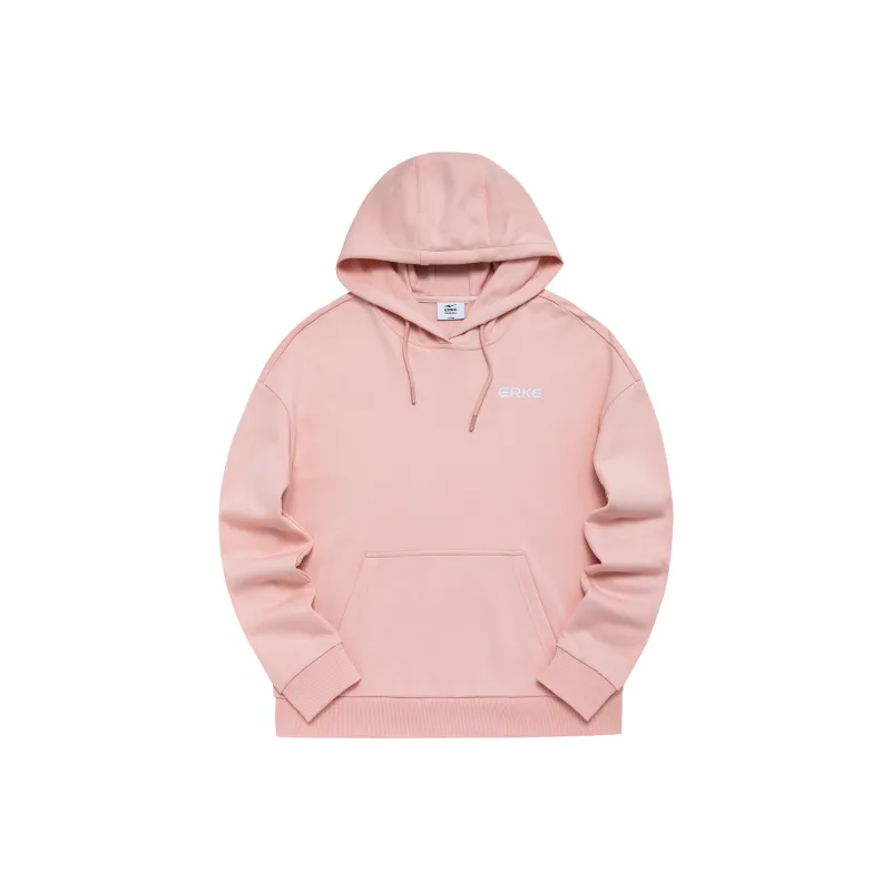 Erke Sweatshirt Women's Smoke Pink Orange-0