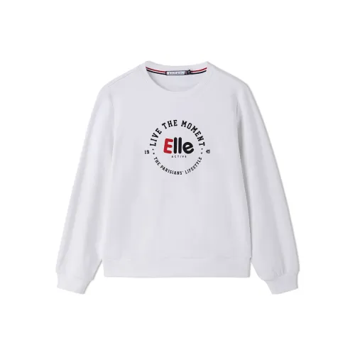Elle Active Sweatshirts Women's White