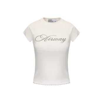 AIRWAY Short Sleeved T Shirts Unisex White