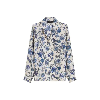 WEEKEND MaxMara Oncia Floral print Shirt