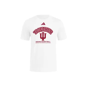 Adidas Free Shipping With AdiClub Indiana Hoosiers College Basketball Shooting Shirt