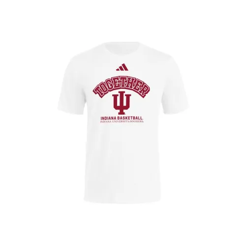 Adidas Free Shipping With AdiClub Indiana Hoosiers College Basketball Shooting Shirt