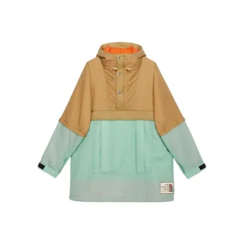 GUCCI X The North Face Anorak Jacket Light Blue/Beige