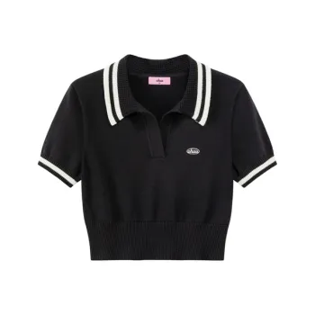 CHUU 2024 Fall New Arrival Knitwear Women's Black