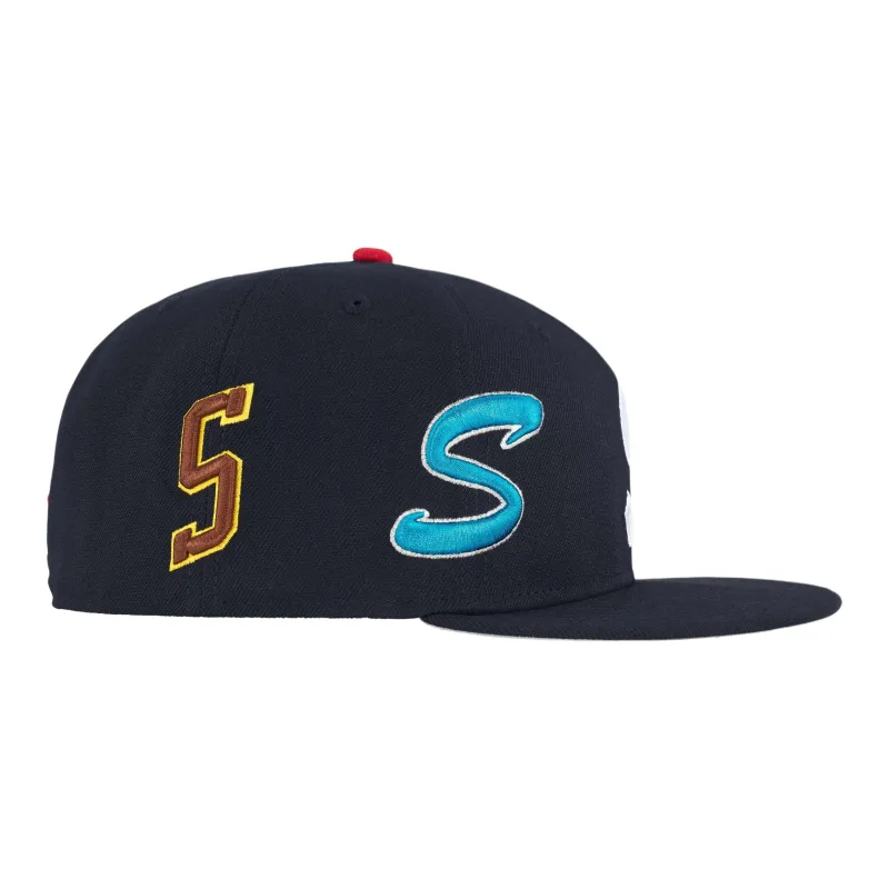 Supreme Multi S Logo New Era 59Fifty Fitted Hat-1