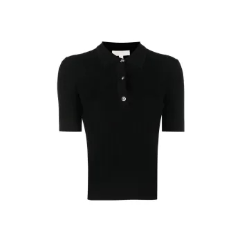 MICHAEL KORS MMK SS23 Polo Shirt Women's Black