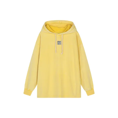 UOOYAA Sweatshirts Women's Yellow