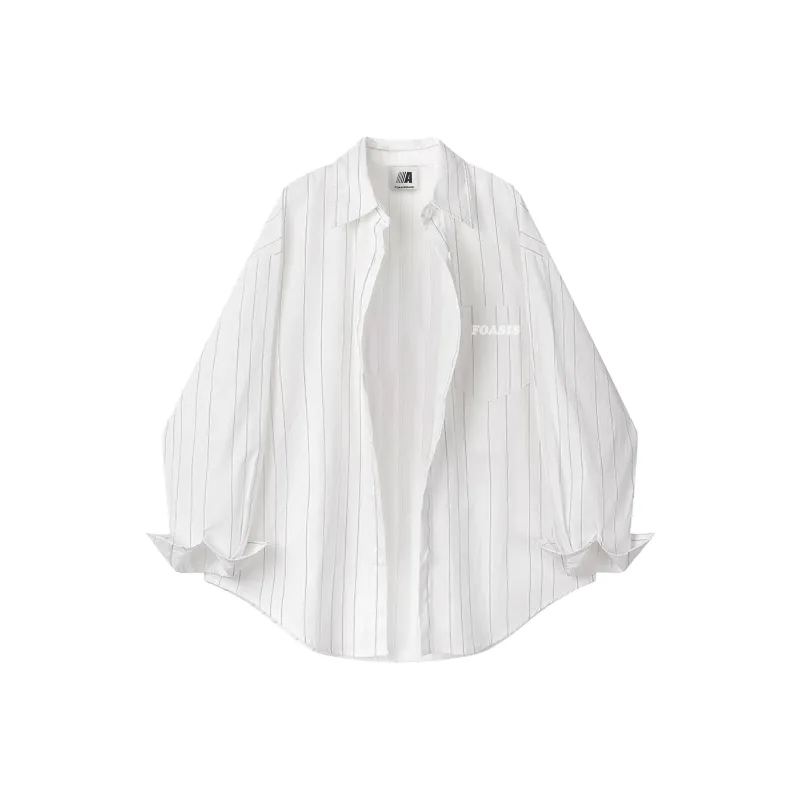 FOASIS Shirts Unisex White-0