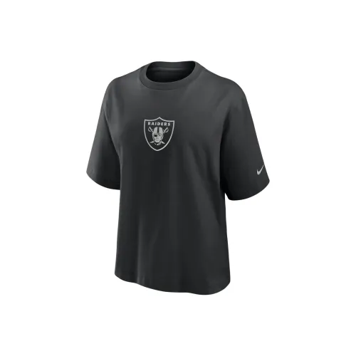 nike retailers Las Vegas Raiders Boxy Women's nike retailers Nfl T Shirt