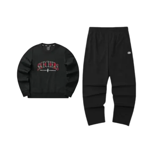 Skechers Sweatshirt Set Unisex Carbon Black