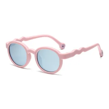 JINGBEI TPEE Round Sunglasses Kids'