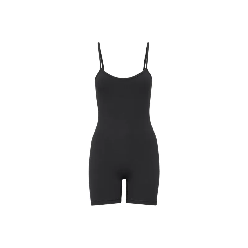 ARITZIA Golden BUTTER Essential 5' Romper Bodysuits Women's Black-0