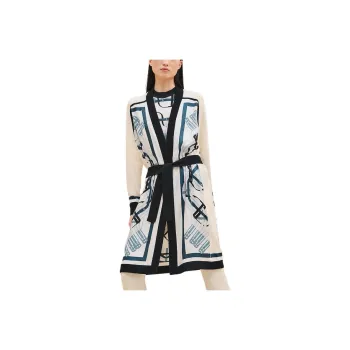 HERMES FW24 Knitwear Women's Natural White