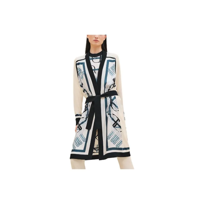 HERMES FW24 Knitwear Women's Natural White-0