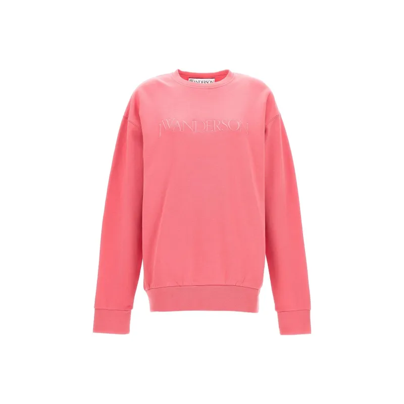 JW Anderson Logo Embroidered Crewneck Sweatshirt-0