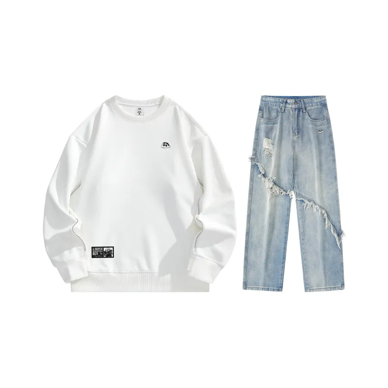 Crayon Shinchan Sweatshirt Set Unisex-18