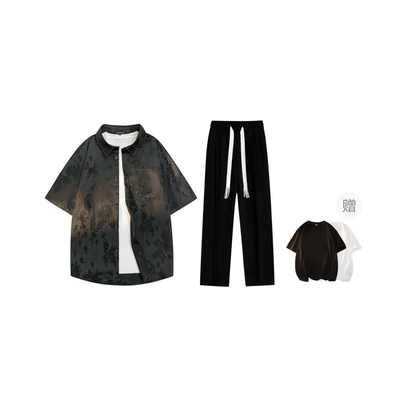 LA'T.WEEKEND Shirt Matching Set Unisex-12