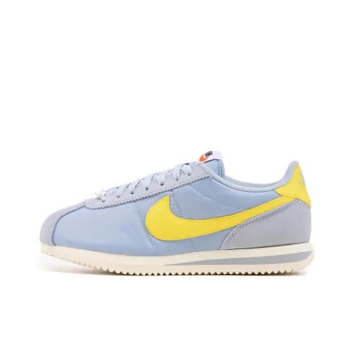 nike school turquoise Anti Slip Wear Resistant Low Top Casual Running Shoes Women's Blue