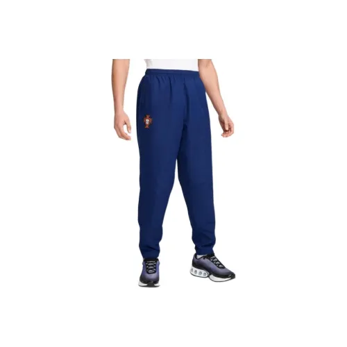 Nike Portugal 2004 Reissue Football Replica Tracksuit Bottoms Soccer Bottoms Men's Void Blue/University Blue