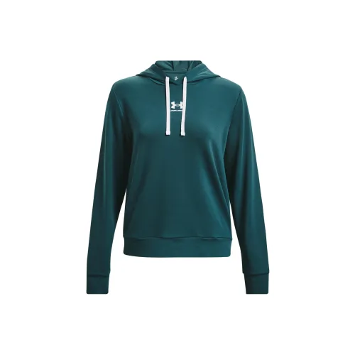 Under Armour Rival Sweatshirts Women's Dark Green