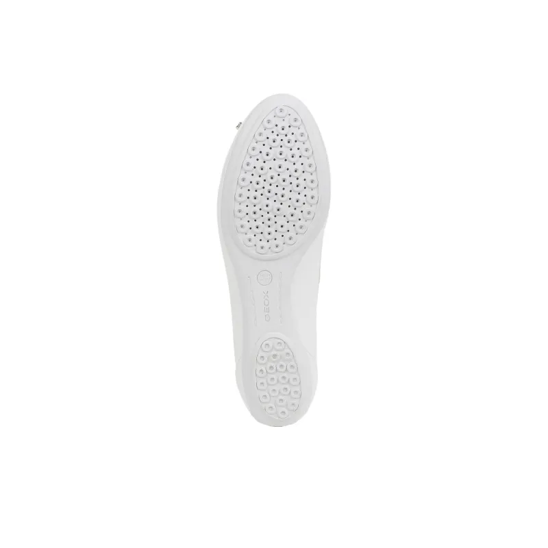 GEOX Charlene Casual Single Shoes Women's White-4