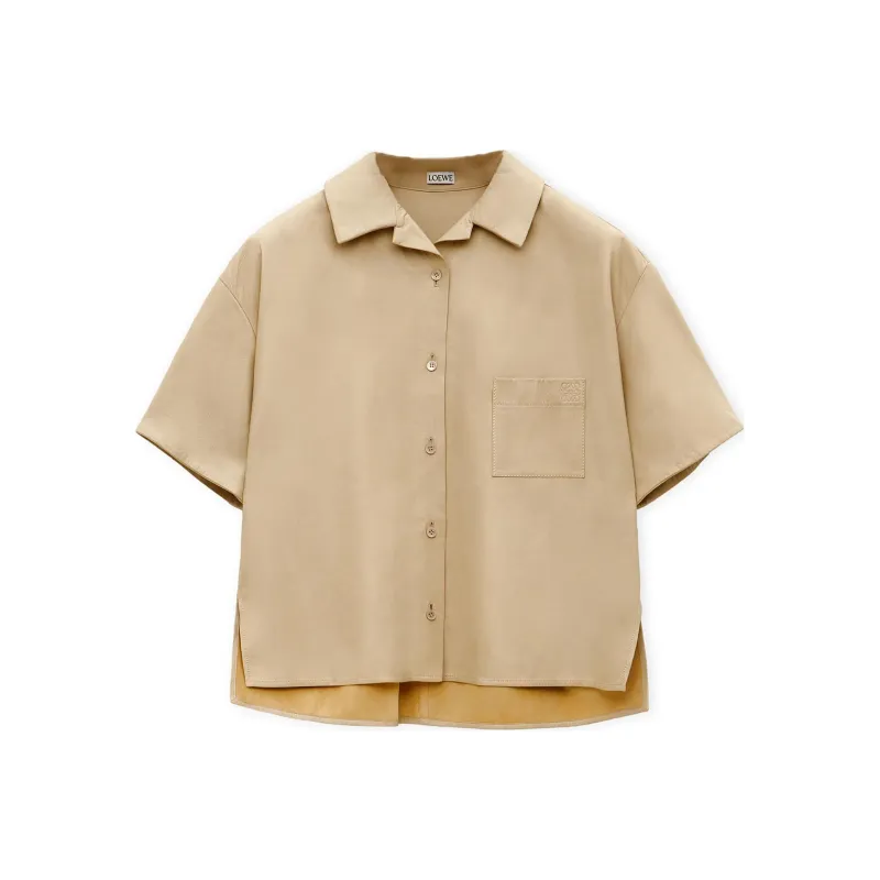 LOEWE FW24 Shirt Women's Vanilla-0