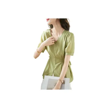 Mo Han Yi Mei Shirt Women's Green
