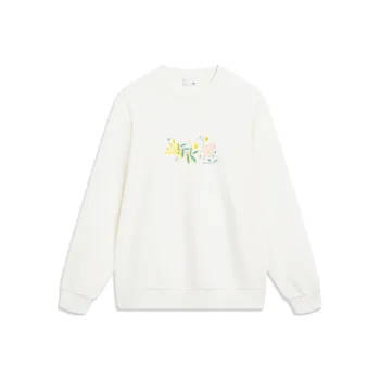 LiNing Sports Lifestyle Collection Sports Trendy Collection Sweatshirt Women's Ivory