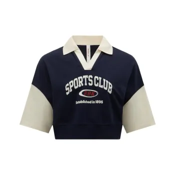 Reebok Polo Shirt Women's Navy Blue