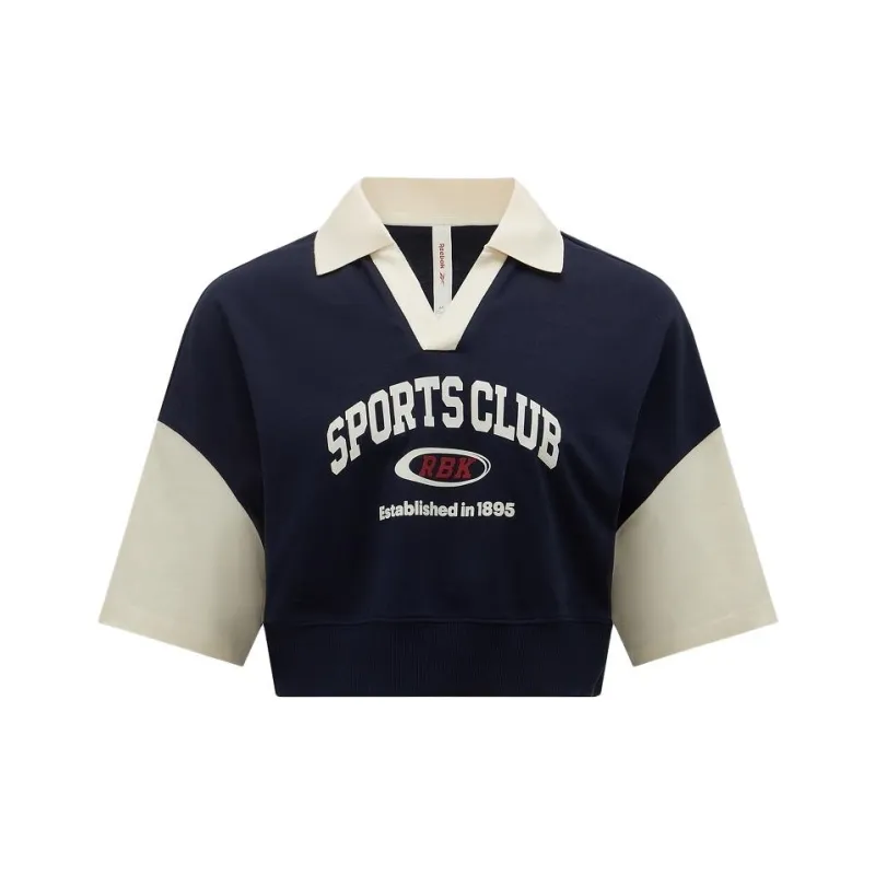 Reebok Polo Shirt Women's Navy Blue-0