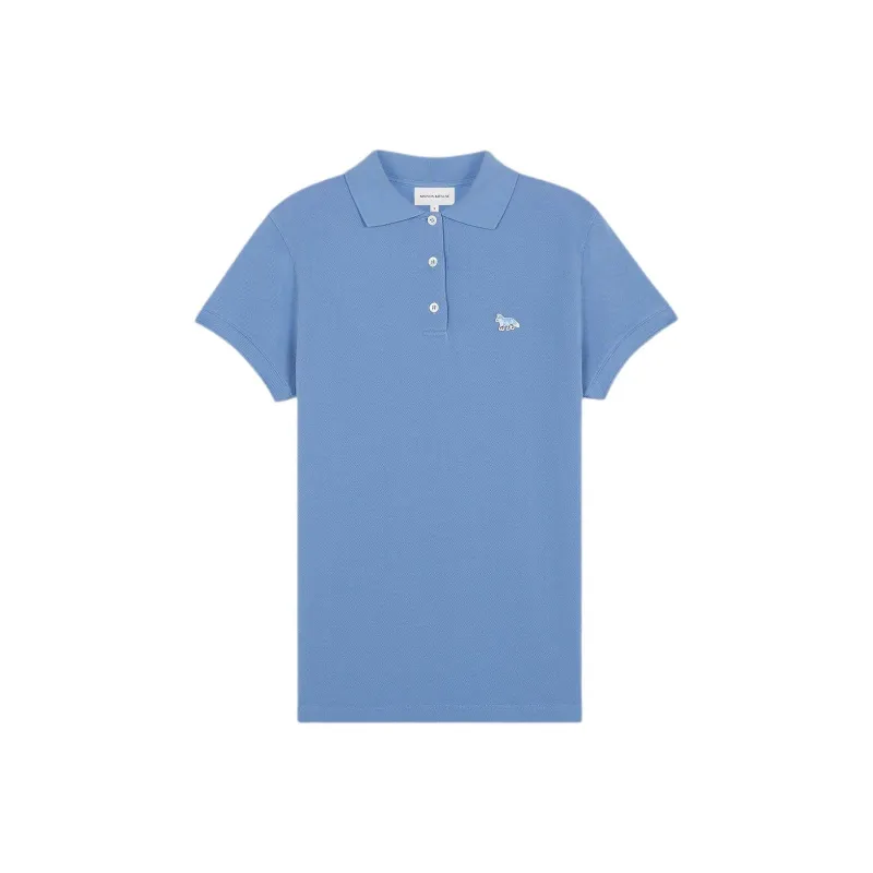 Maison Kitsune Polo Shirt Women's Blue-0