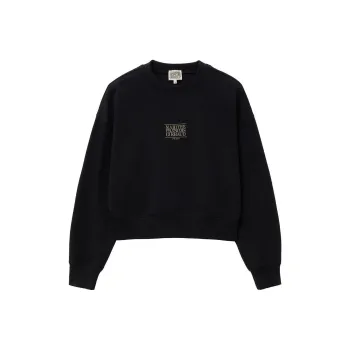 Marithe Francois Girbaud FW24 Sweatshirt Women's Black