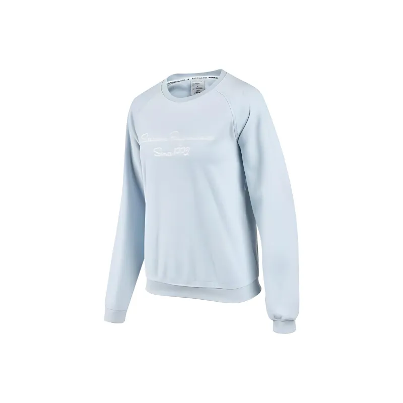 Skechers Sweatshirts Women's Arctic Ice Blue-0