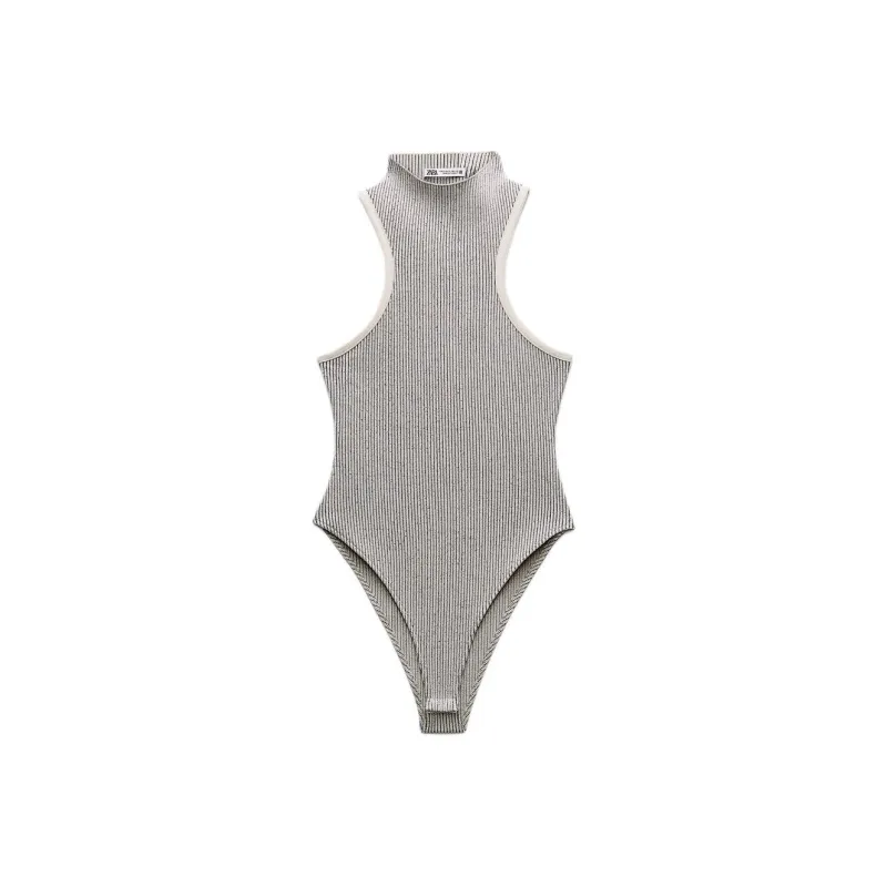 ZARA Bodysuits Women's Yellow-0