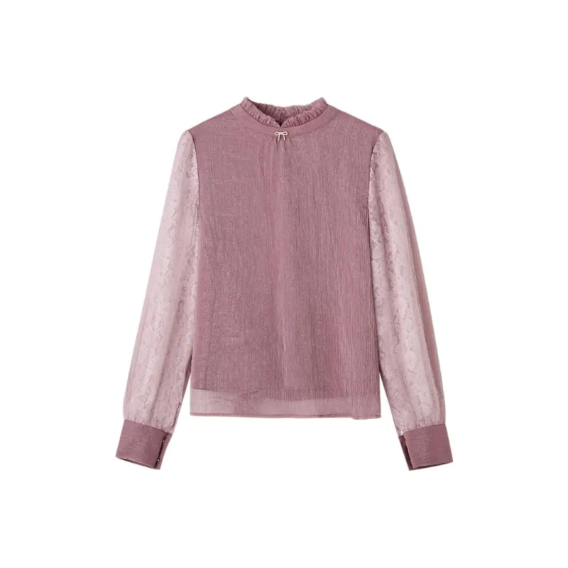 【dme】 Shirt Women's Pastel Pink-0