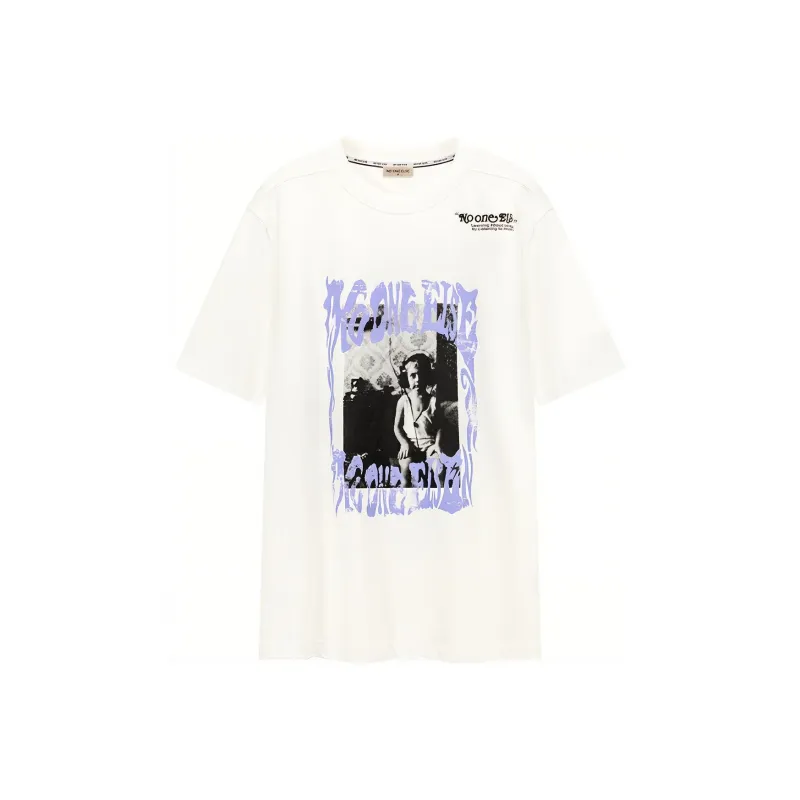 NO ONE ELSE T Shirts Unisex White-0