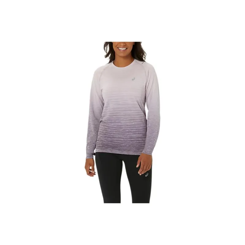 Asics T Shirt Women's Gray Purple Red-0