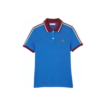 LACOSTE Polo Shirt Women's Blue