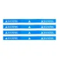 Blue[4 Pack]Abrasion-Resistant PU Racket Protective Tape