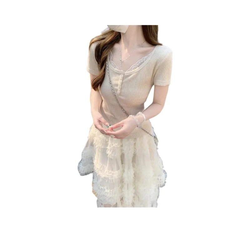 Mu Xiao Xin T Shirts Women's-0