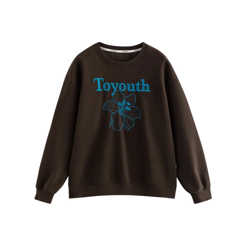 Initial Language Sweatshirt Women's-5