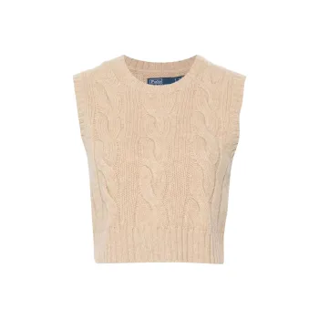 Polo Ralph Lauren Cropped Knitted Vest