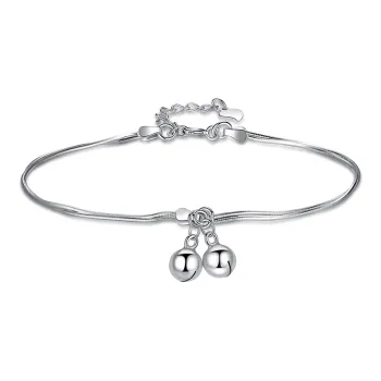 YINCHIE 925 Sterling Silver Anklets Women's